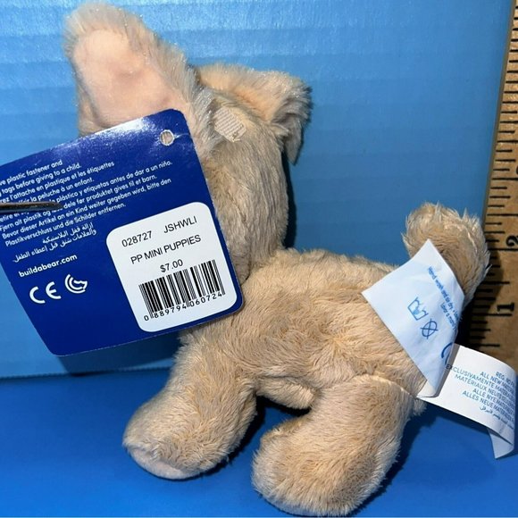 Build A Bear Promise Pets Baby Mini Puppy Dog Tan Chihuahua 5" Plush w/ Tag 2020 - Picture 8 of 10